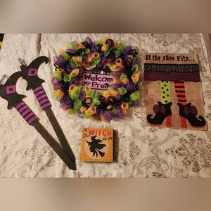 Halloween Witch-Themed Decor And More